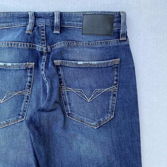 New GUESS Slim Straight Men's Jeans SZ 30 - Picture 2 of 7